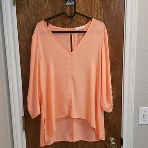 3/4 length sleeve light blouse